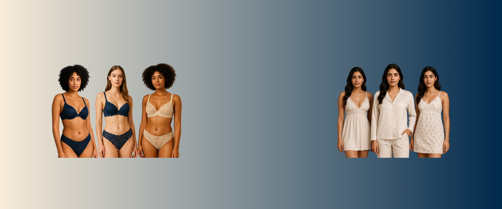 (Pack of 3) Lexus Cotton T-Shirt Bra – Seamless, Full Coverage, Padded, Wire-Free for Women